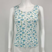 Load image into Gallery viewer, Daisy Ribbed Tank - Size S/M/L
