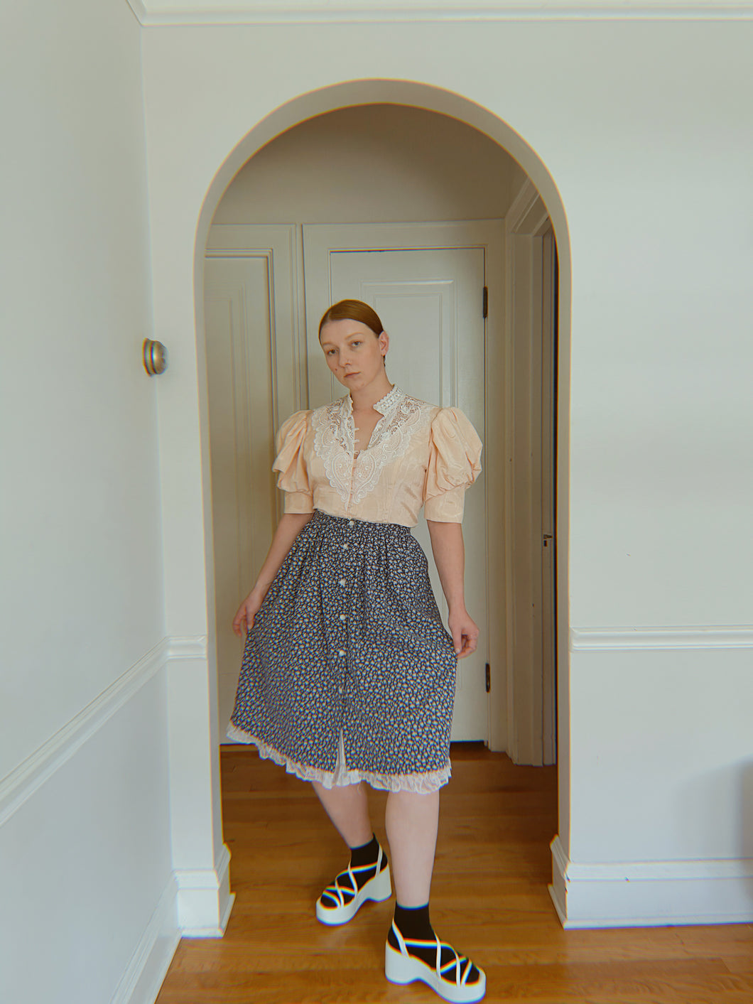 Floral Prairie Skirt
