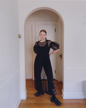 Load image into Gallery viewer, Embroidered Satin Pant
