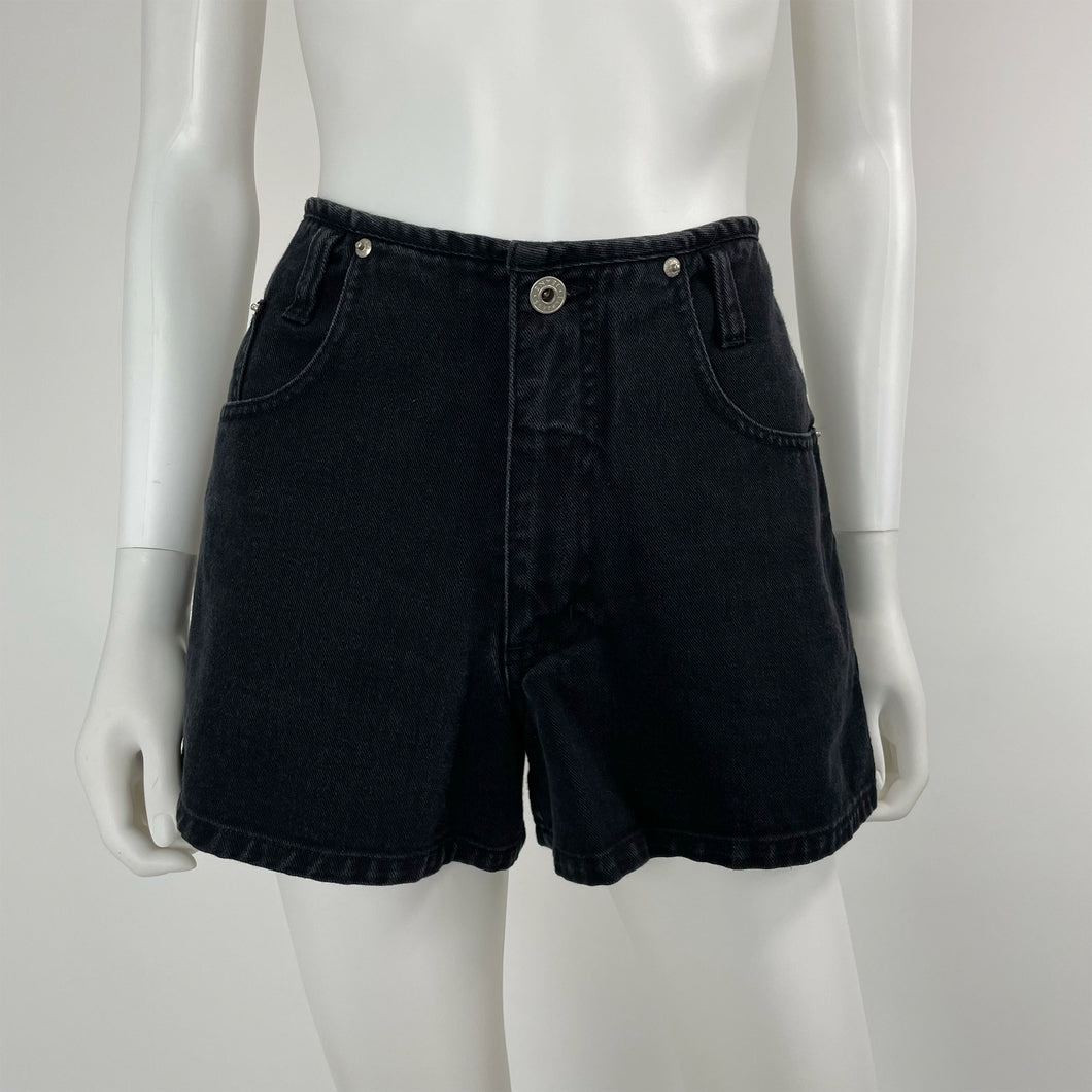 Express Black Denim Shorts - Size S/M