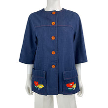 Load image into Gallery viewer, Embroidered Chore Coat - Size M

