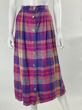 Load image into Gallery viewer, Pendleton Linen Skirt
