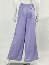 Load image into Gallery viewer, Lilac Wide Leg Cargo Pant
