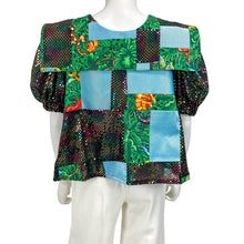 Load image into Gallery viewer, 1:1 Handmade Patchwork Sailor Top
