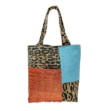 Load image into Gallery viewer, 1:1 Handmade Patchwork Mini Tote
