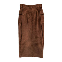 Load image into Gallery viewer, Suede Midi Skirt
